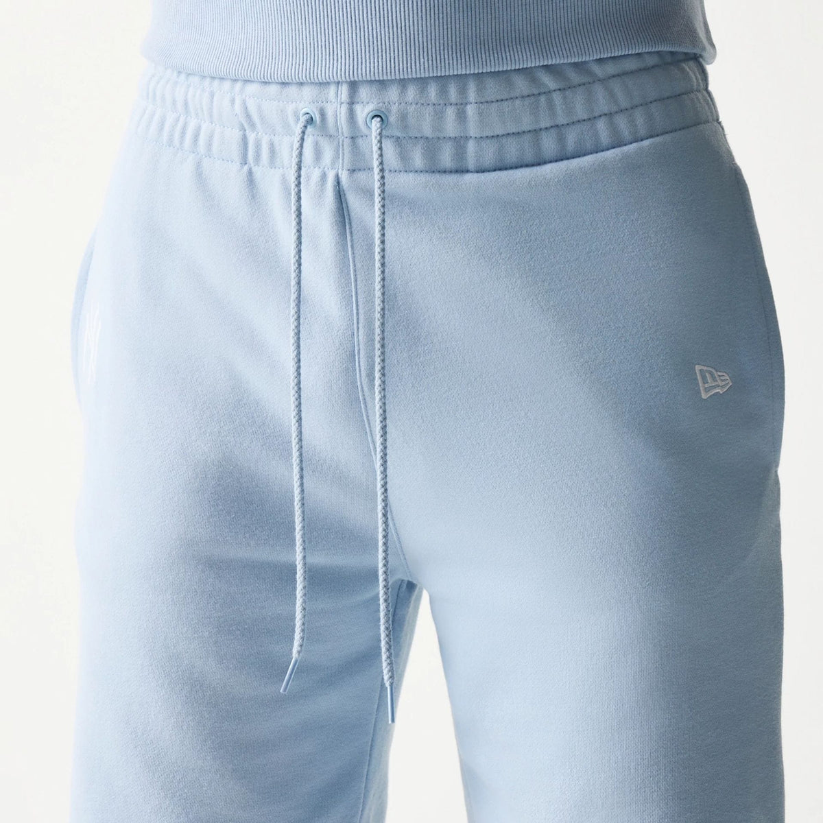 New York Yankees MLB League Essential Midi Pastel Blue Shorts-kentox