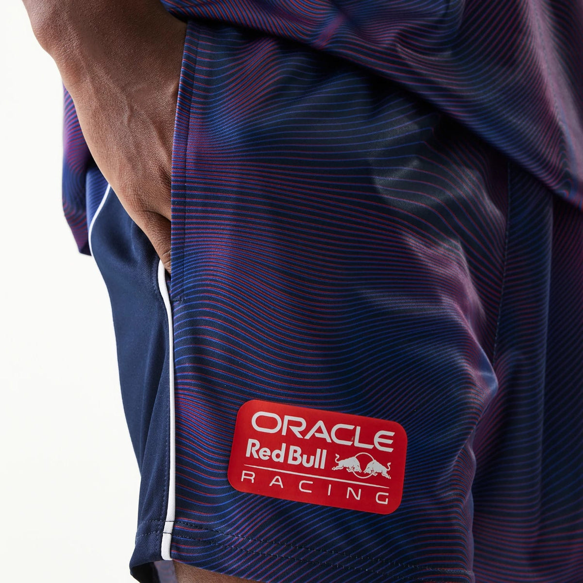 Red Bull Racing All Over Print Dark Blue Football Shorts-kentox
