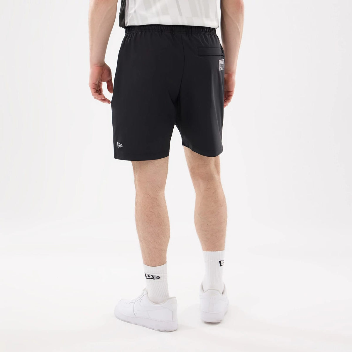 LA Kings NHL Match Black Oversized Shorts-kentox