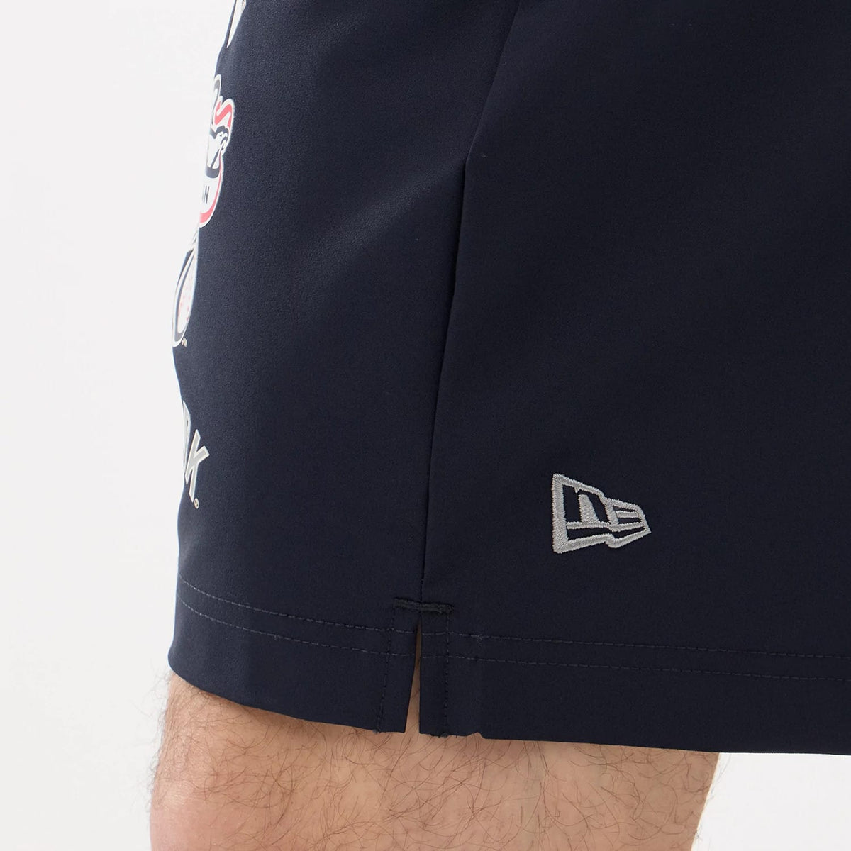 New York Yankees MLB Match Navy Oversized Shorts-kentox