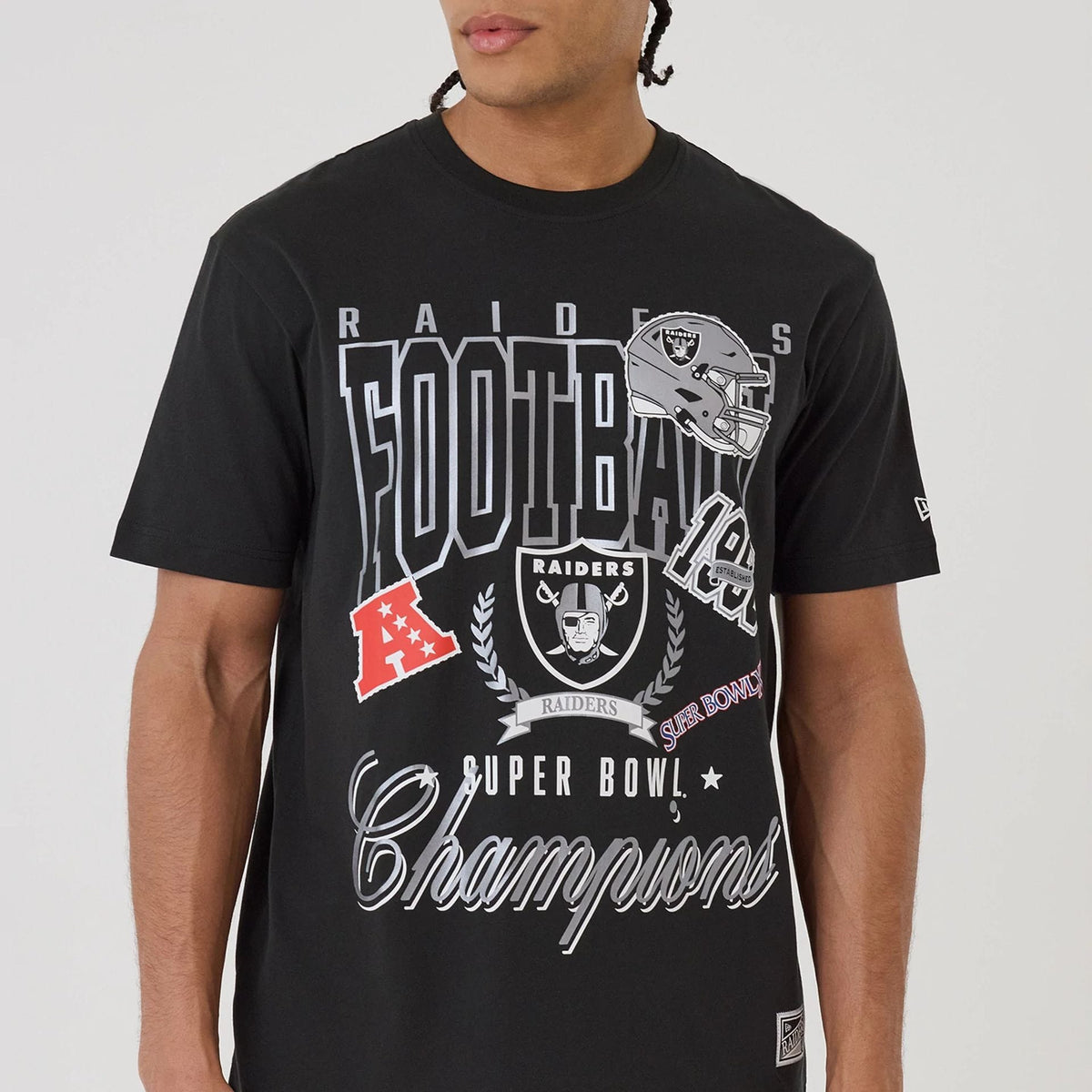 Las Vegas Raiders NFL Sport Classic Black T-Shirt-kentox