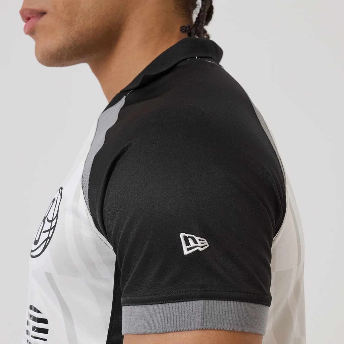 Brooklyn Nets NBA Match Black T-Shirt-kentox