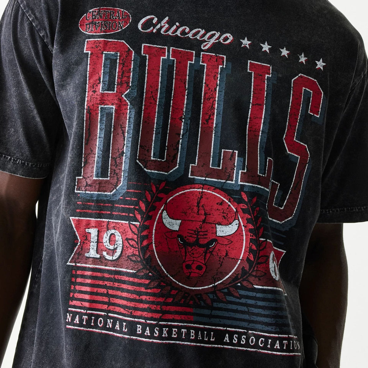 Chicago Bulls NBA Black T-Shirt-kentox