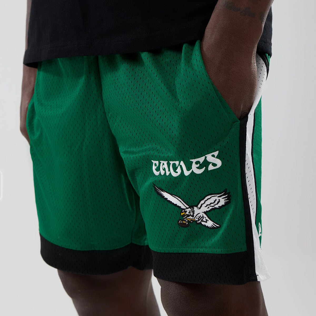 Philadelphia Eagles NFL Green Mesh Shorts-kentox