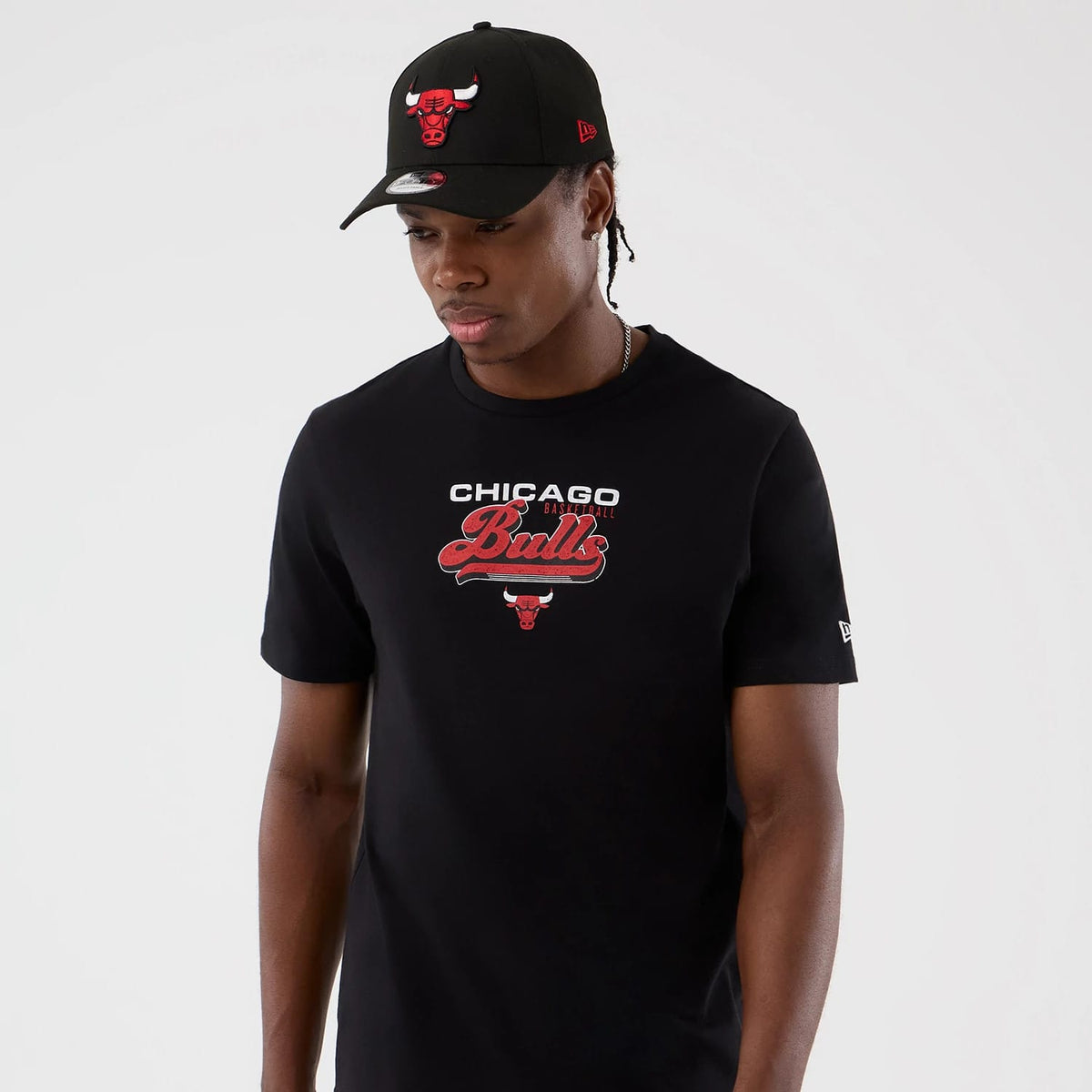 Chicago Bulls NBA Back To School Black T-Shirt-kentox