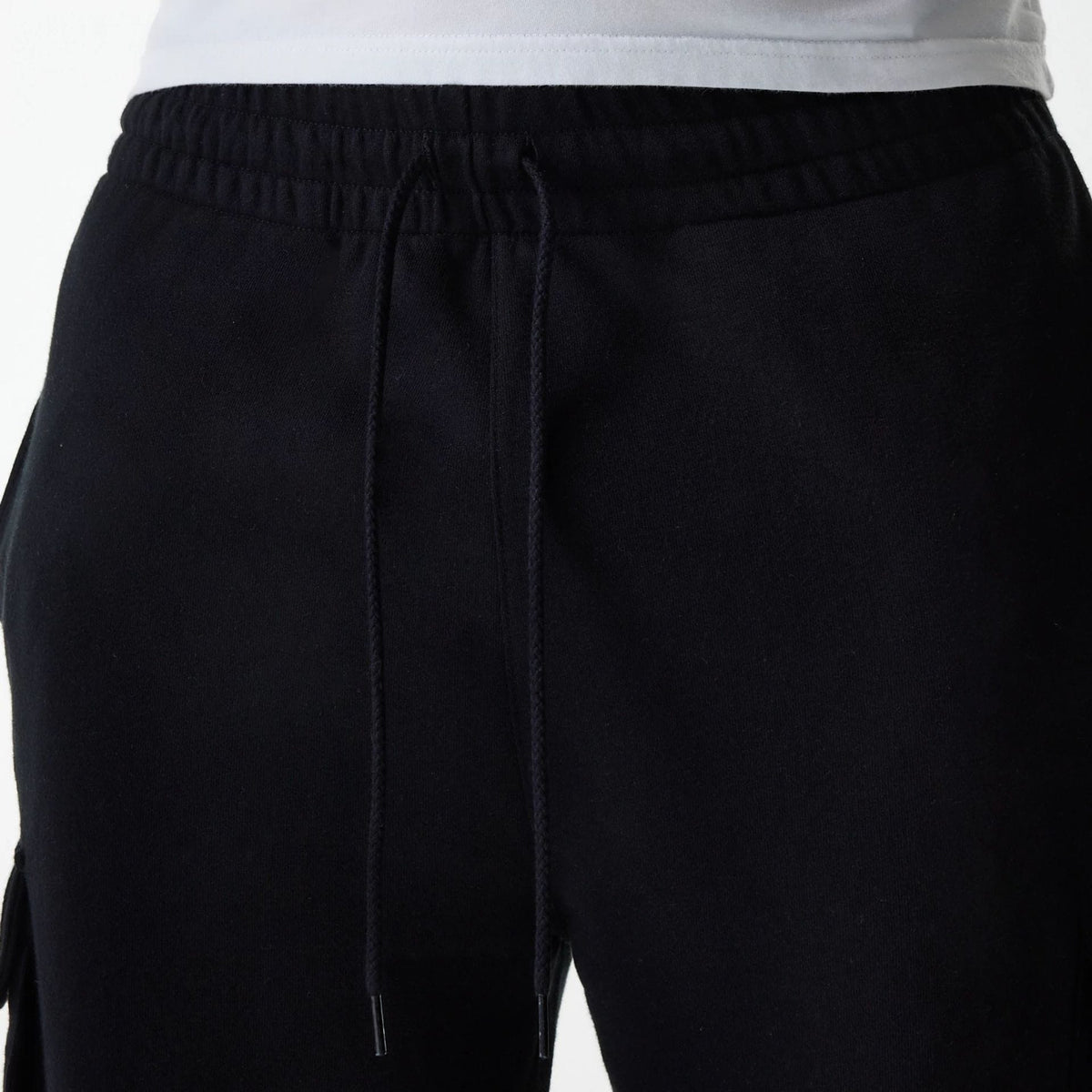 New Era Black Cargo Joggers-kentox