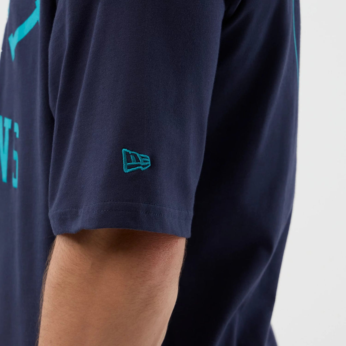 Miami Dolphins NFL International Series Games Navy Oversized T-Shirt-kentox