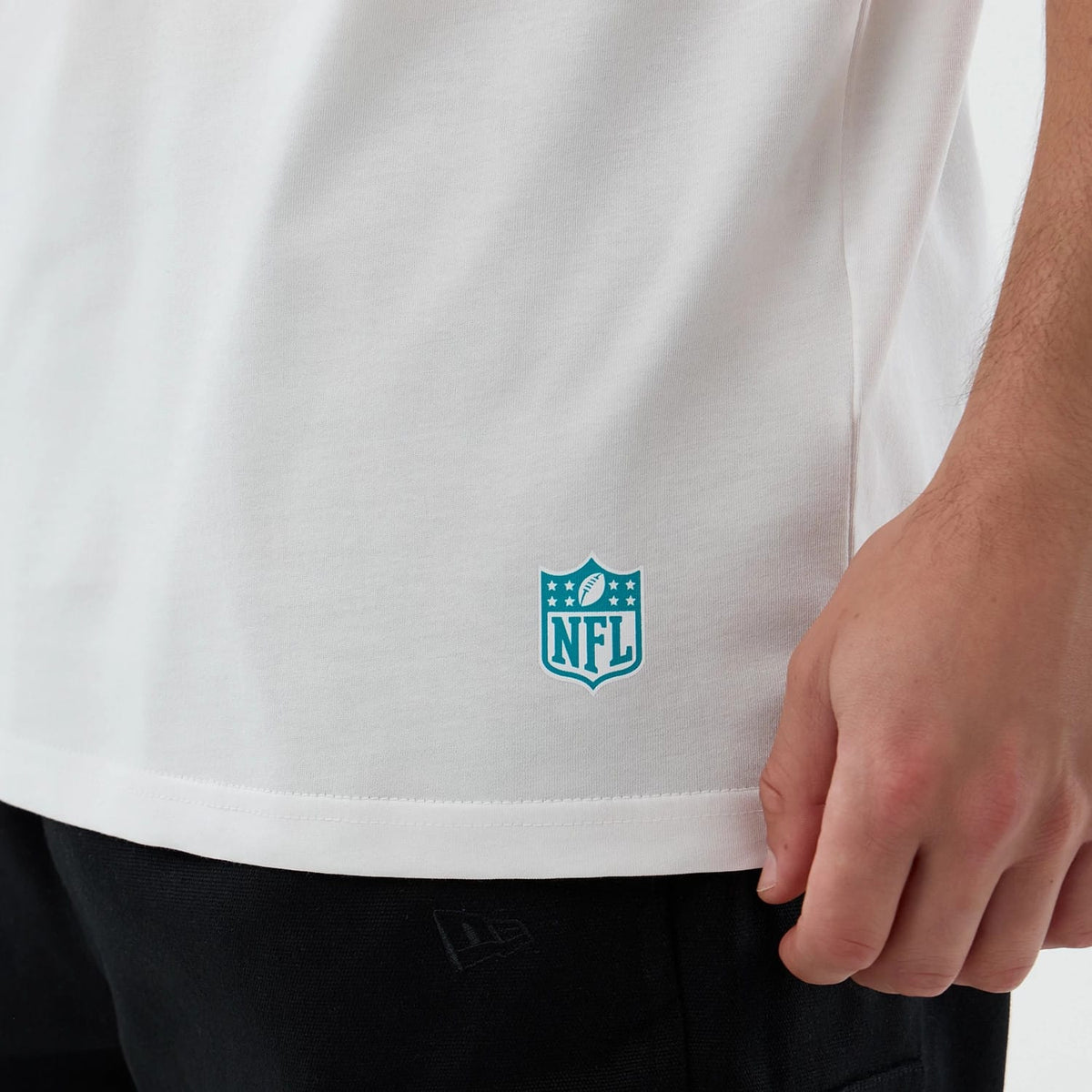 Miami Dolphins NFL International Series Games White Oversized T-Shirt-kentox