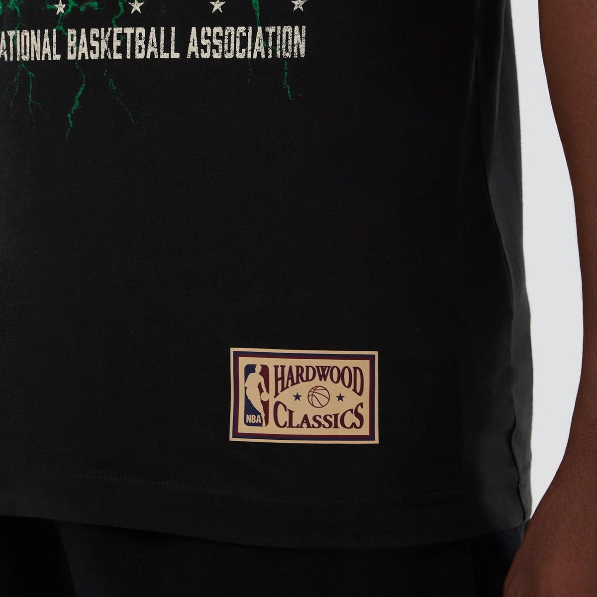 Milwaukee Bucks NBA Hardwood Classic Black T-Shirt-kentox