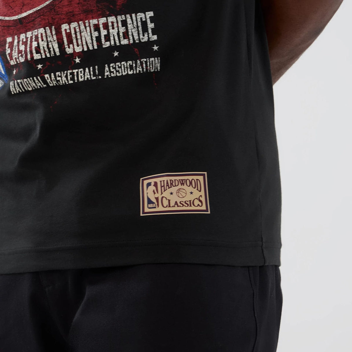 Atlanta Hawks NBA Hardwood Classic Black T-Shirt-kentox