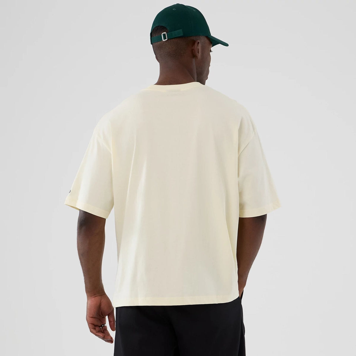Boston Celtics NBA Hardwood Classic Cream T-Shirt-kentox