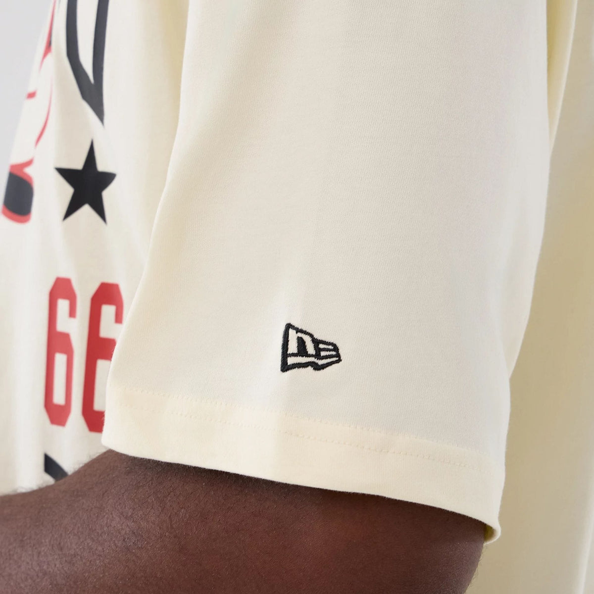 Chicago Bulls NBA Hardwood Classic Cream T-Shirt-kentox