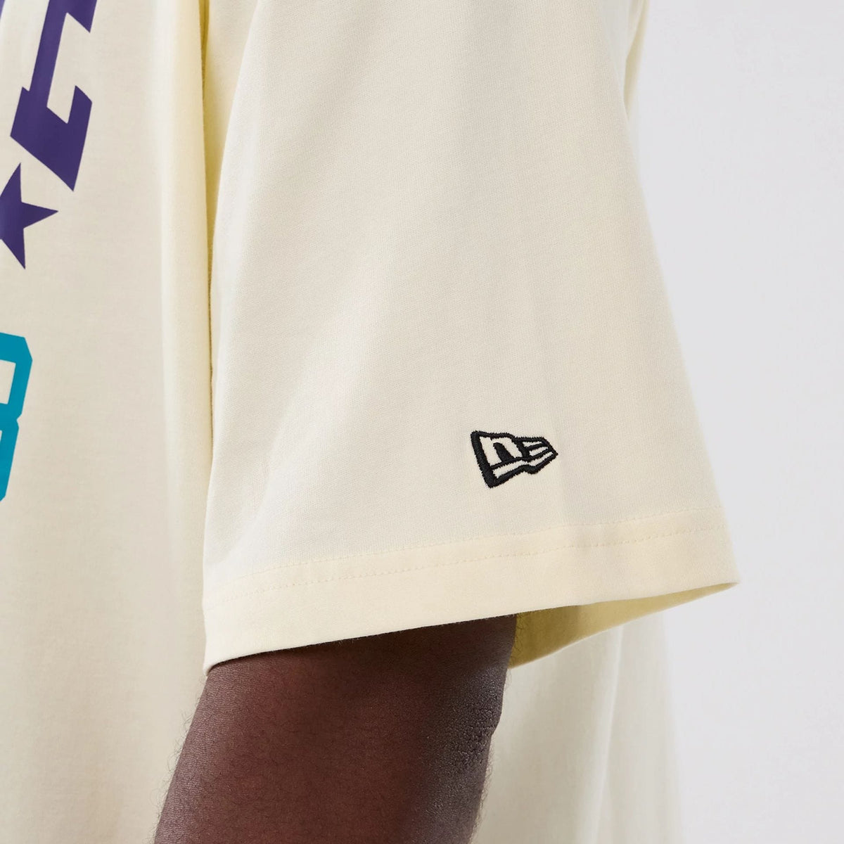 Charlotte Hornets NBA Hardwood Classic Cream T-Shirt-kentox