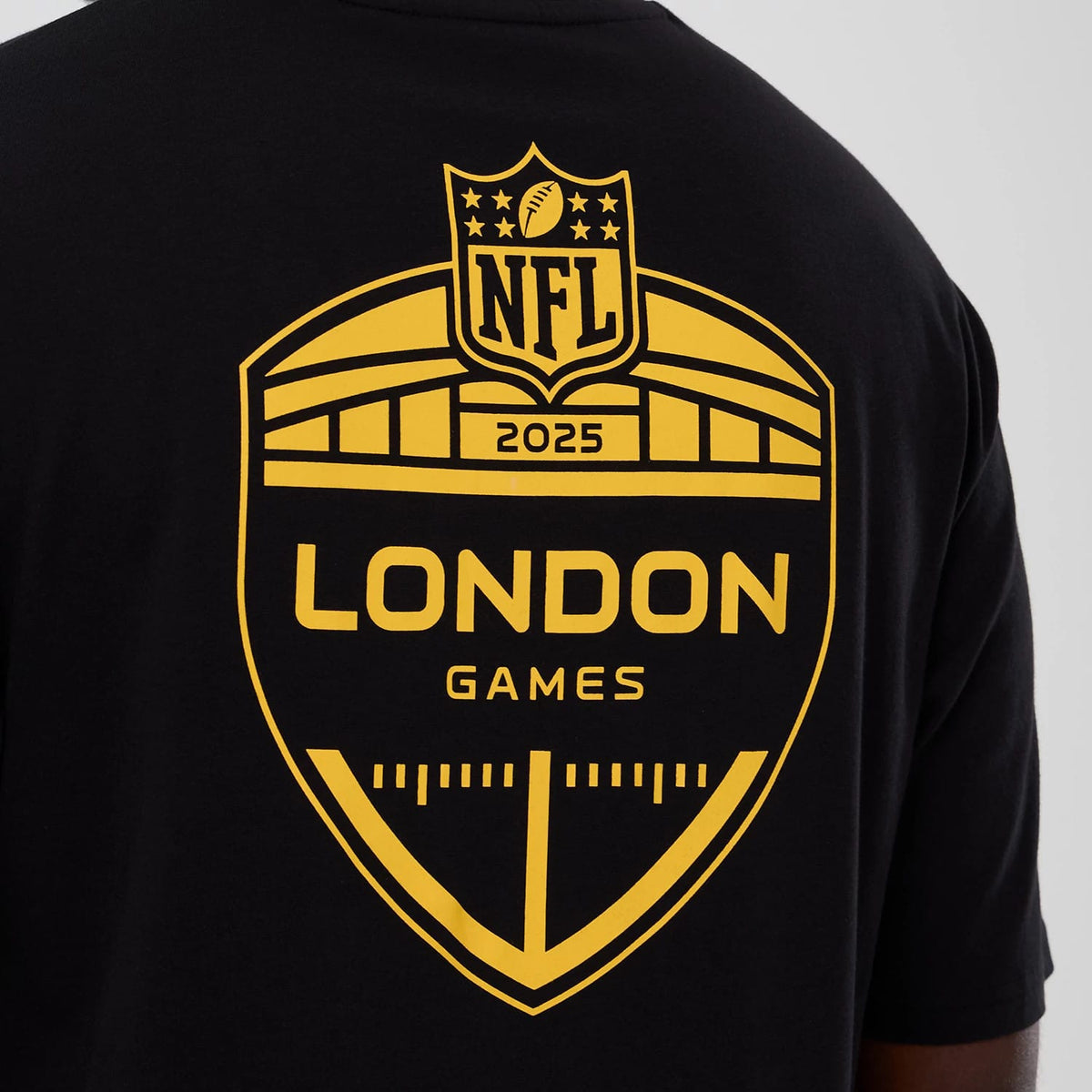 Minnesota Vikings NFL International Series Games 2025 Black Oversized T-Shirt-kentox