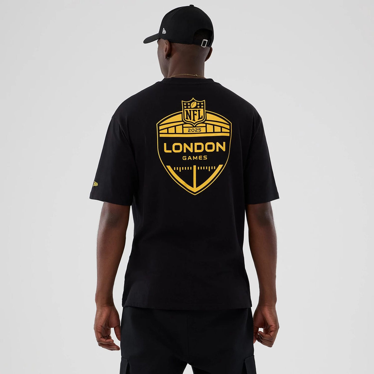 Minnesota Vikings NFL International Series Games 2025 Black Oversized T-Shirt-kentox