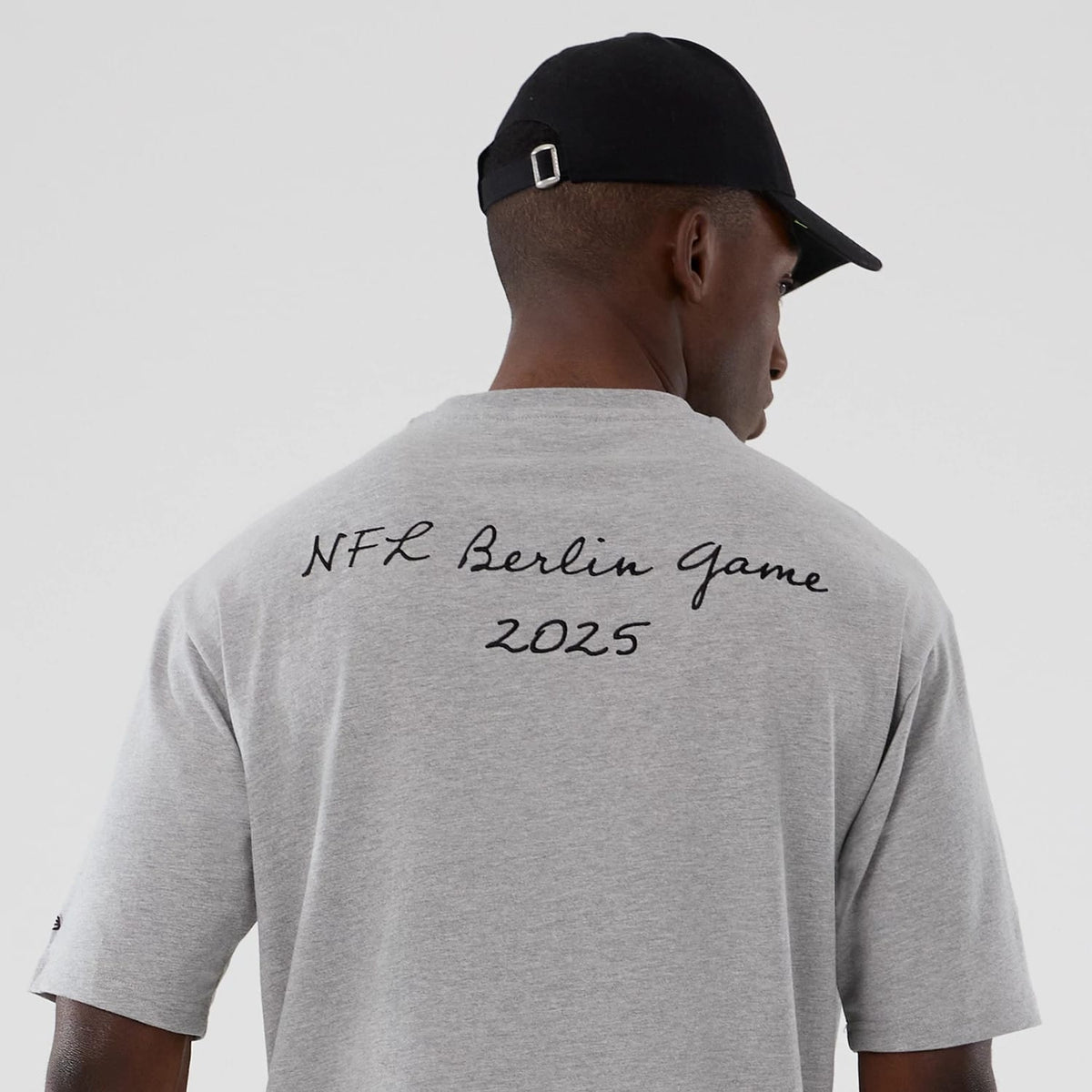 Atlanta Falcons NFL International Series Games 2025 Grey Premium T-Shirt-kentox