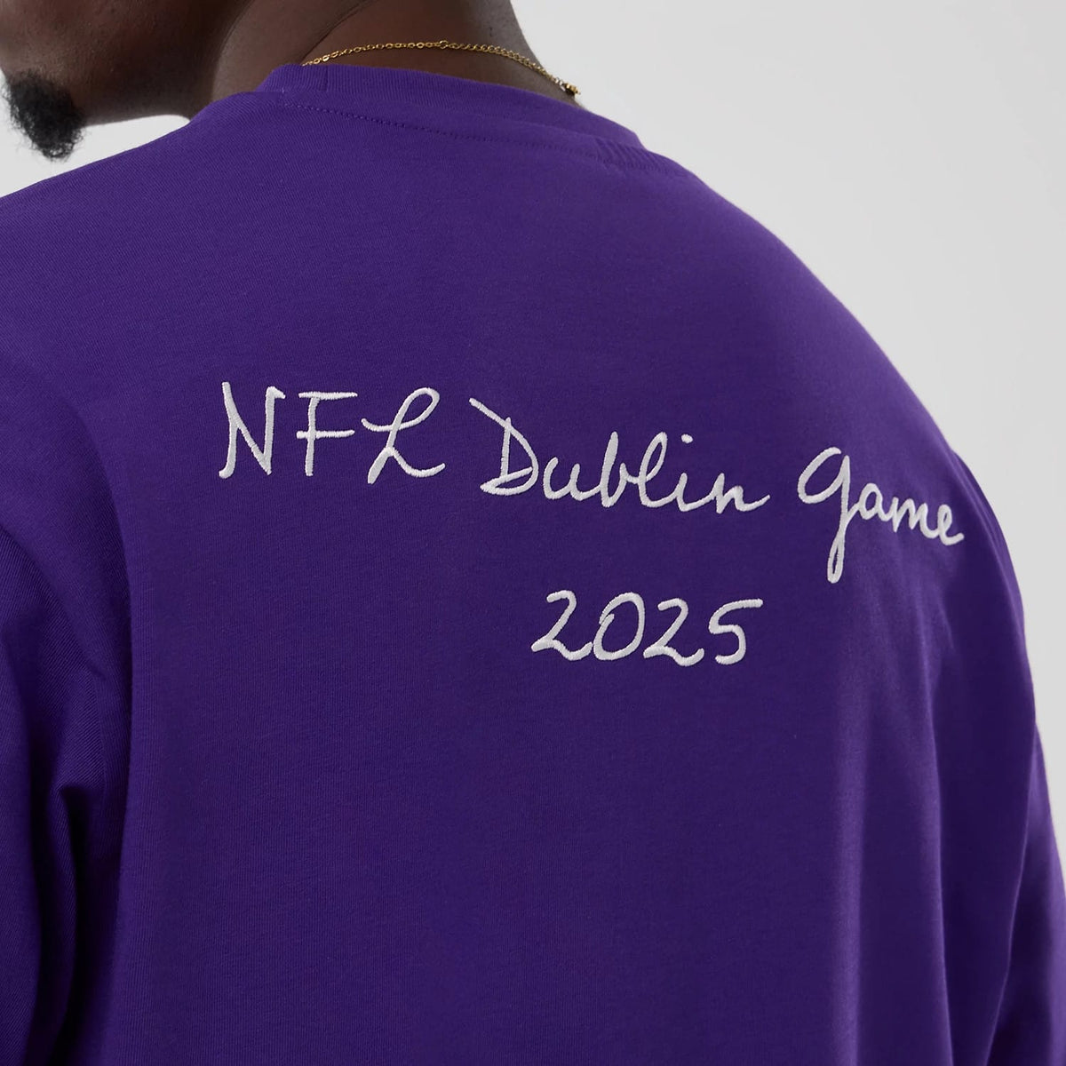 Minnesota Vikings NFL International Series Games 2025 Purple Premium T-Shirt-kentox