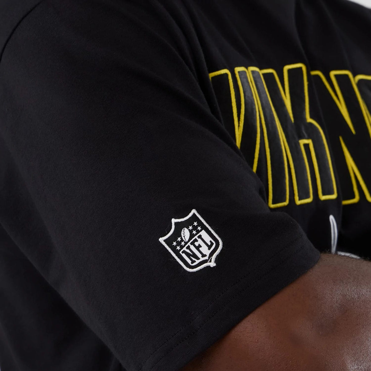 Minnesota Vikings NFL International Series Games 2025 Black Premium T-Shirt-kentox