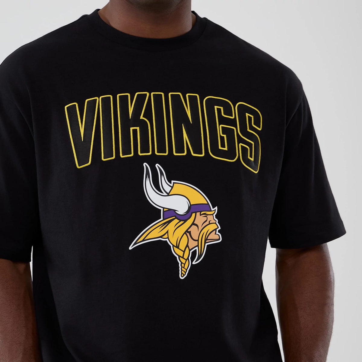 Minnesota Vikings NFL International Series Games 2025 Black Premium T-Shirt-kentox