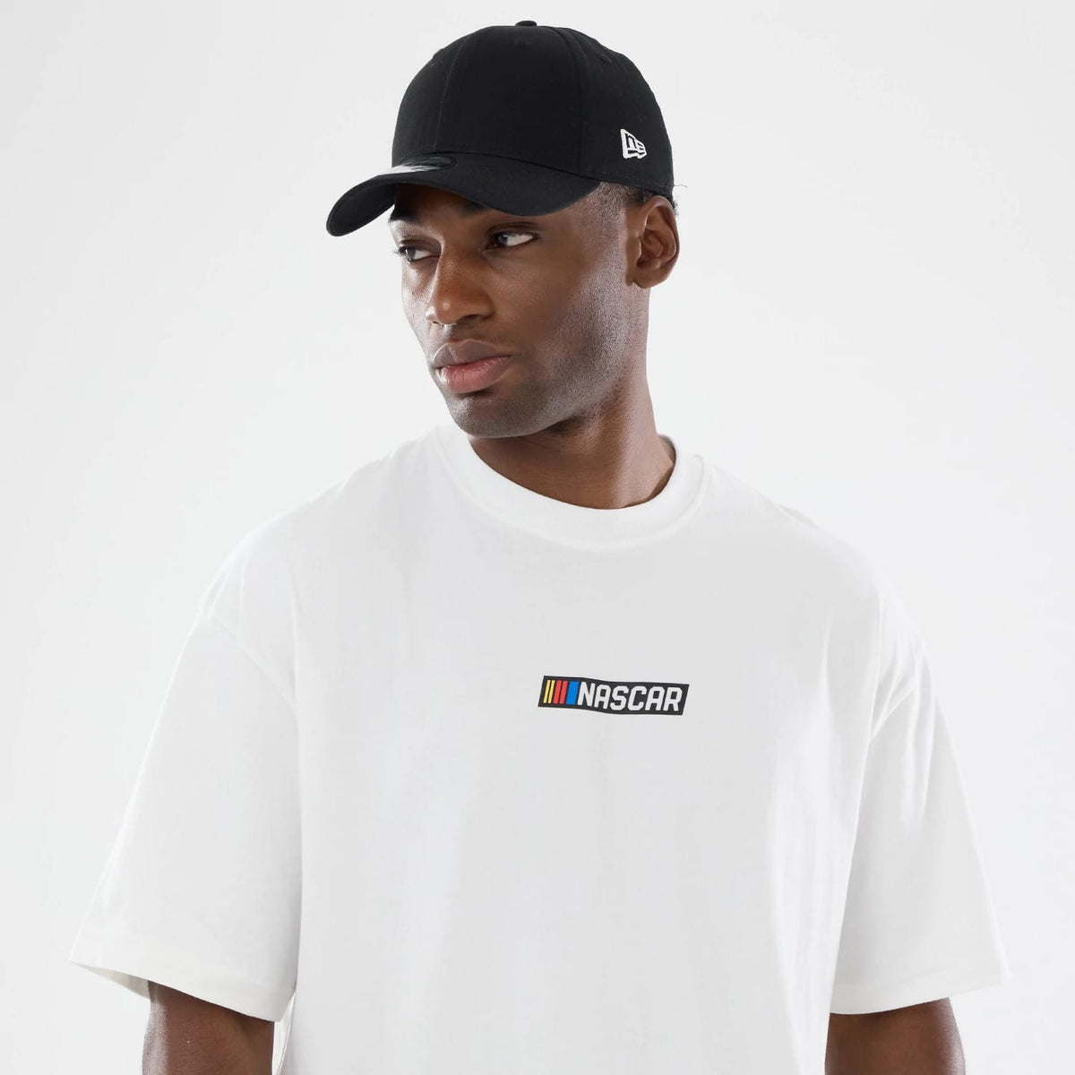 Nascar Logo White T-Shirt-kentox