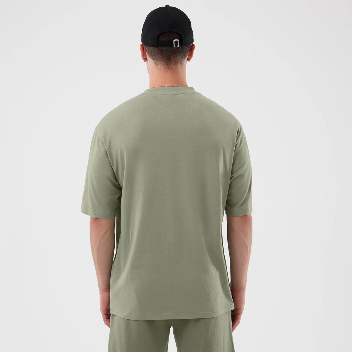 Chicago Bulls NBA League Essential Pastel Green Oversized T-Shirt-kentox