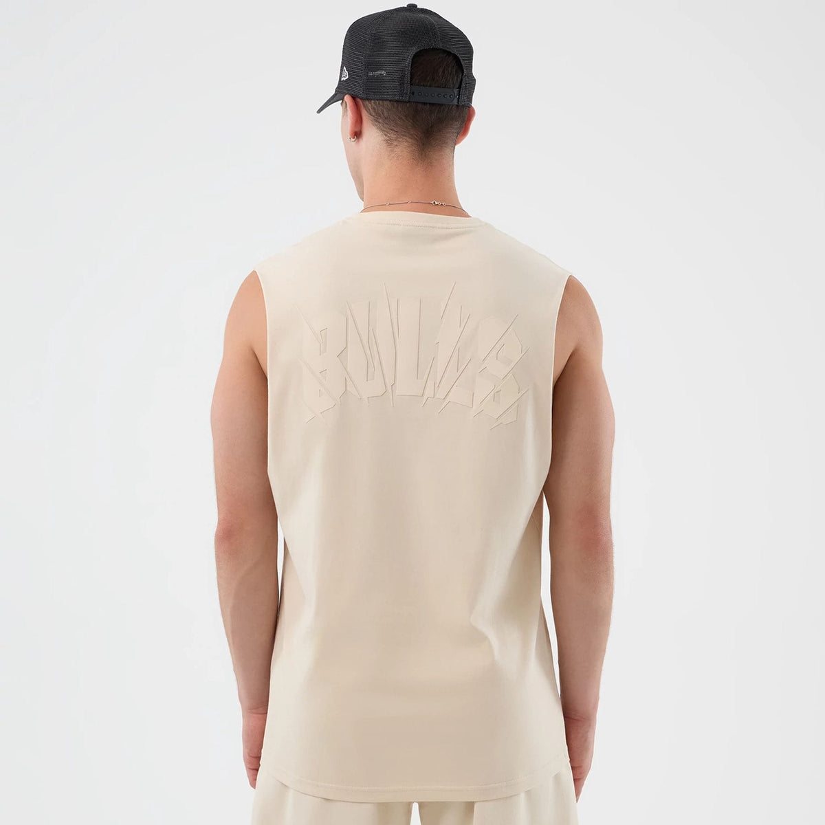 Chicago Bulls NBA Core Plus Light Beige Vest-kentox