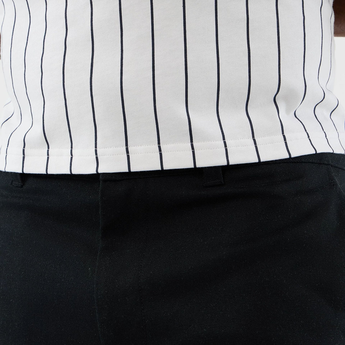 New Era Black Cargo Shorts-kentox