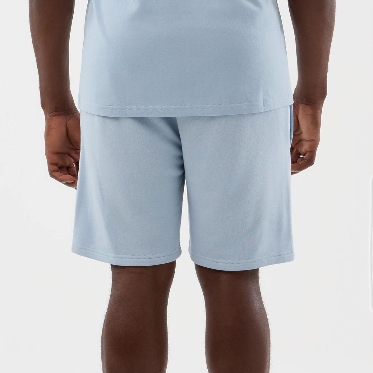 LA Lakers NBA League Essential Pastel Blue Shorts-kentox