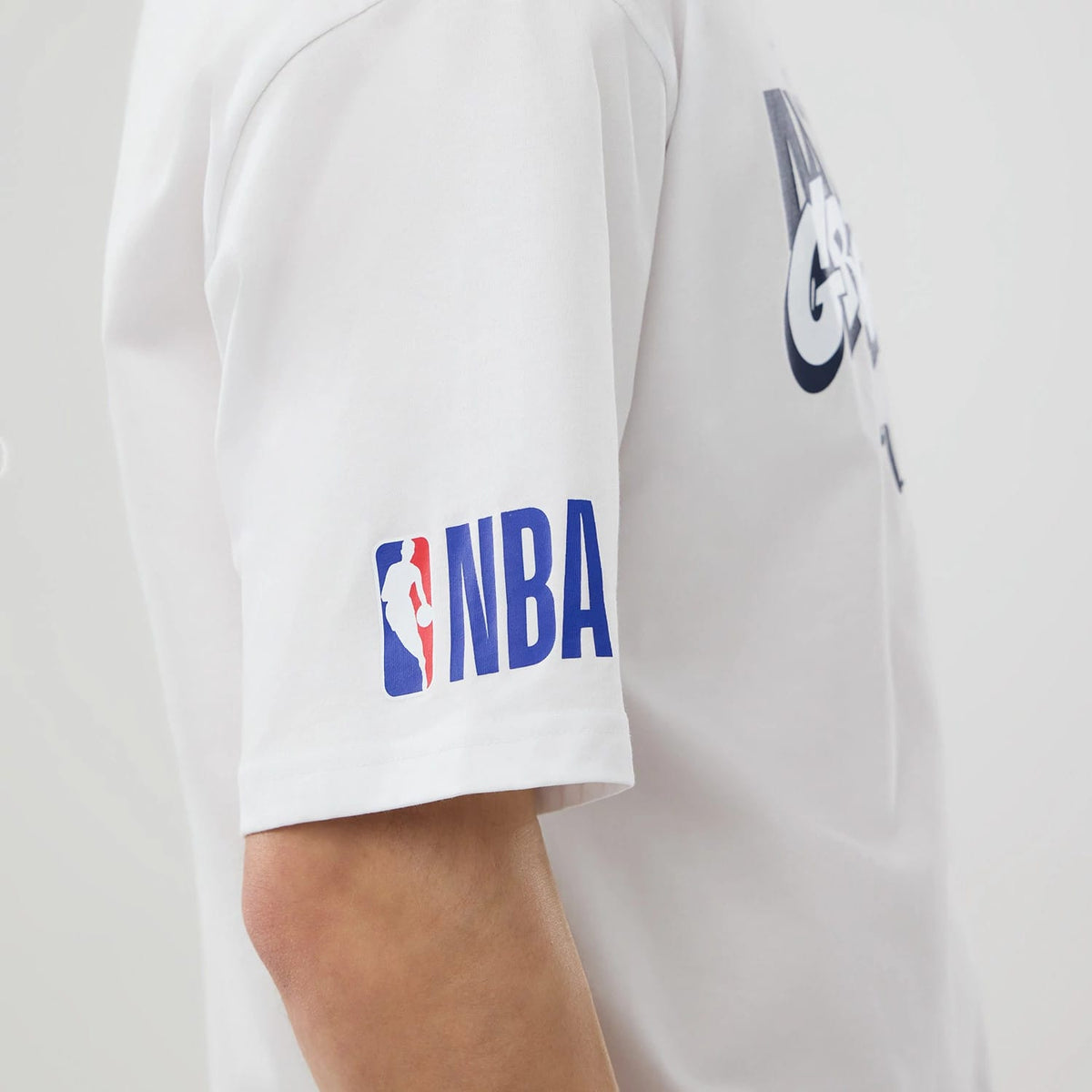 Memphis Grizzlies NBA London Game 2026 White Oversized T-Shirt-kentox