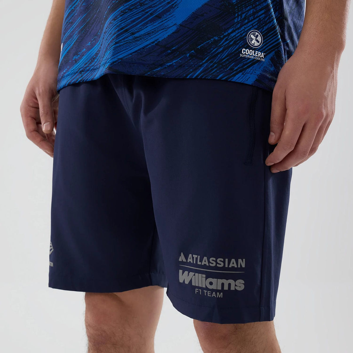 Williams Navy Training Shorts-kentox