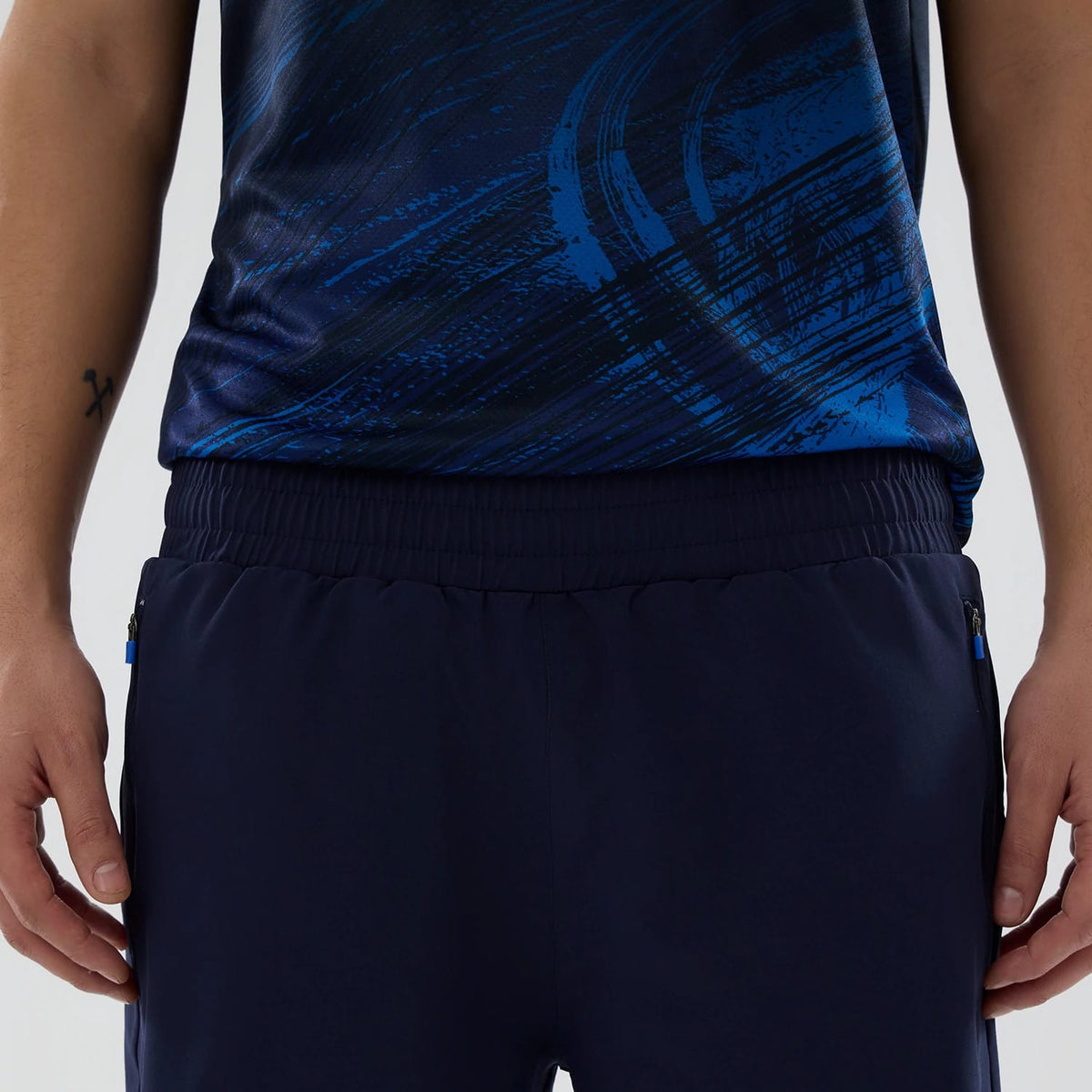 Williams Navy Training Shorts-kentox