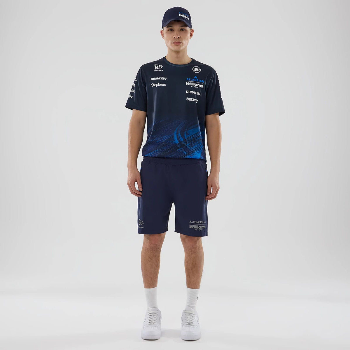 Williams Navy Training Shorts-kentox