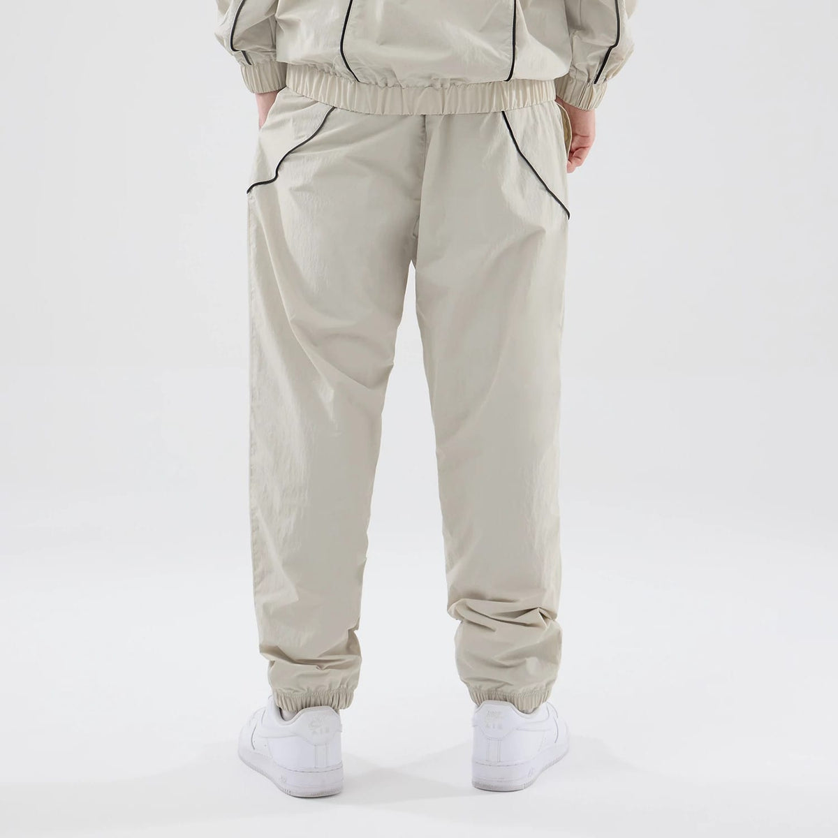 New York Yankees MLB Piping Track Cream Track Pants-kentox