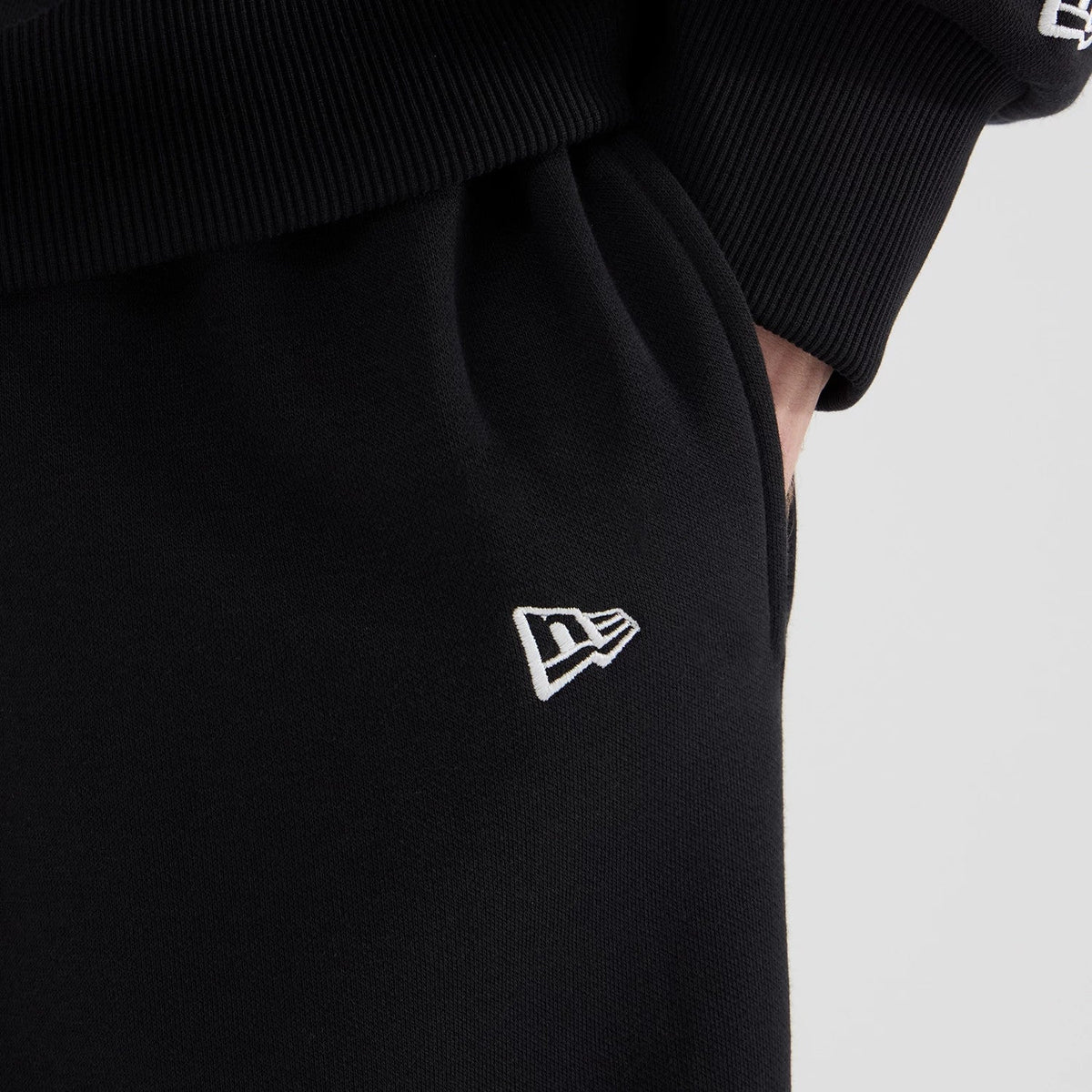 New York Yankees MLB Logo Graphic Black Straight Leg Joggers-kentox