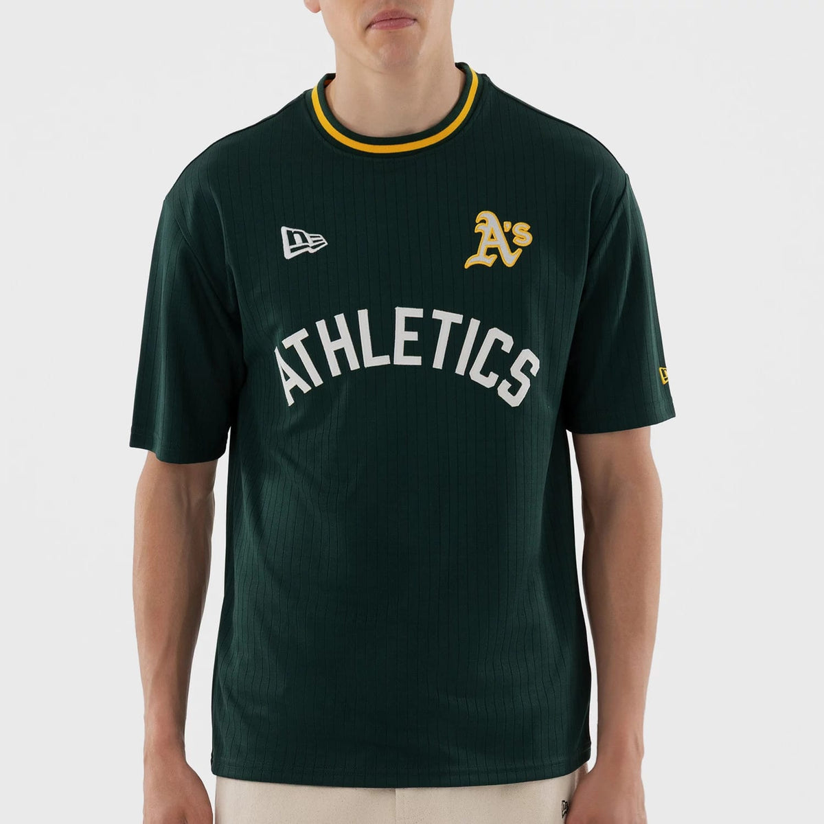 Athletics MLB Dark Green Oversized T-Shirt-kentox
