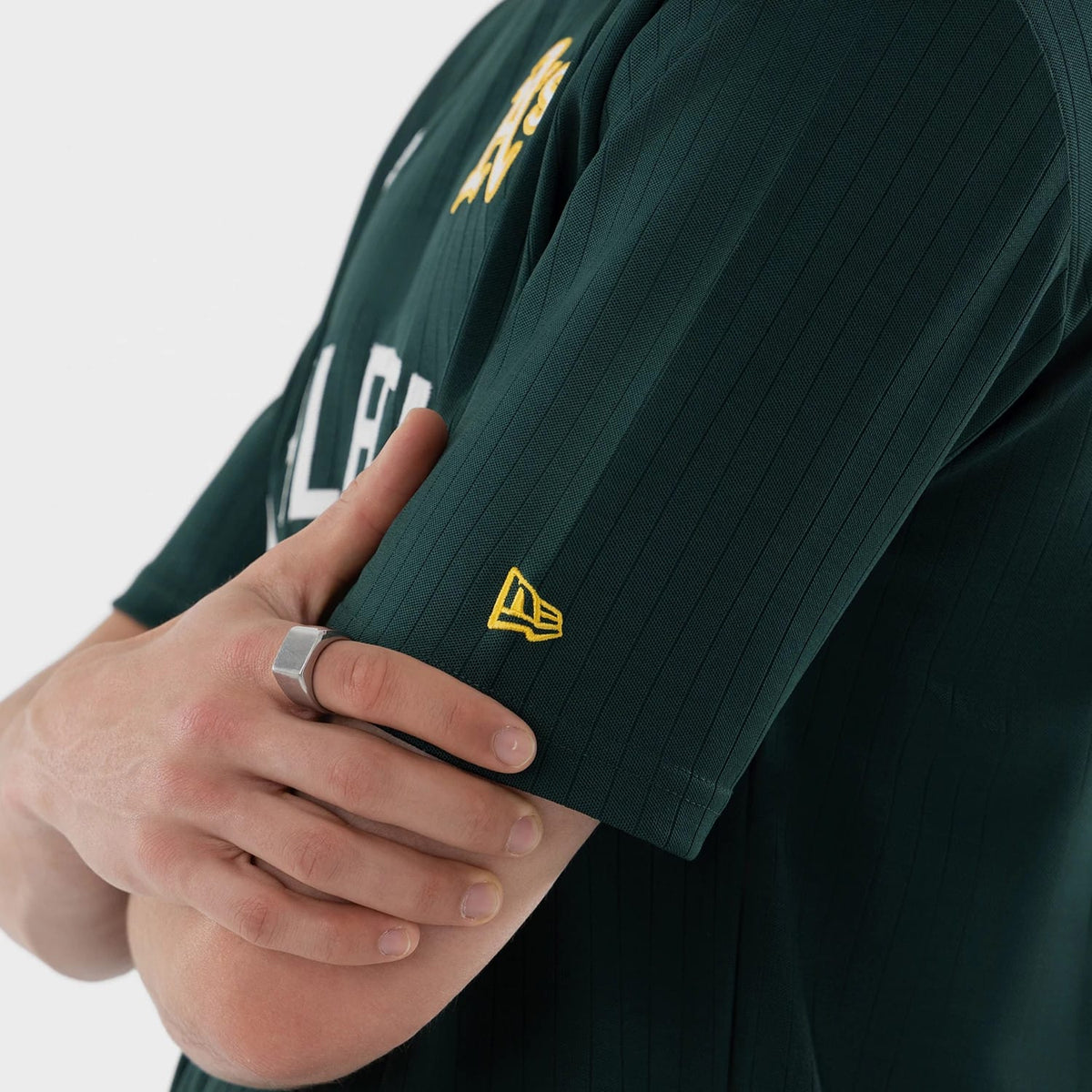 Athletics MLB Dark Green Oversized T-Shirt-kentox